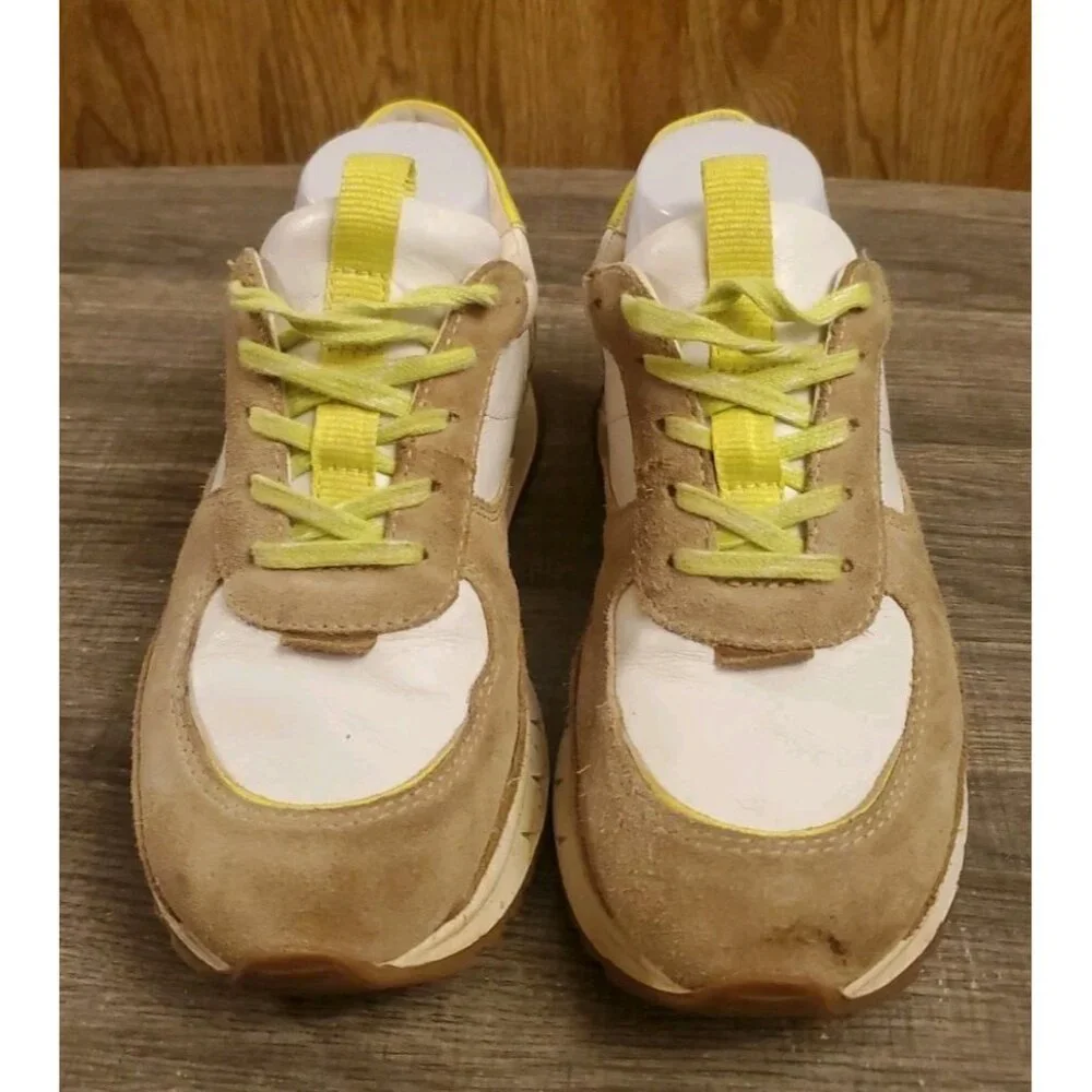Madewell Kickoff Trainer‎ Sneakers Women’s 6.5 Brown White